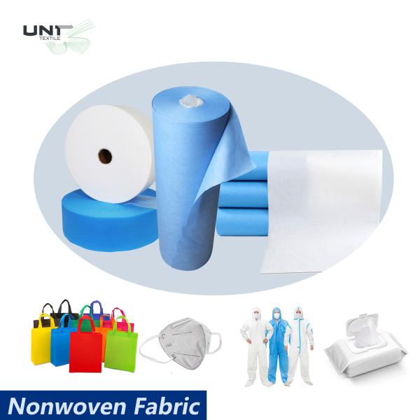 Buy Pearl Pattern Spunlace Nonwoven Fabric Polyester / Viscose Eco Friendly at wholesale prices