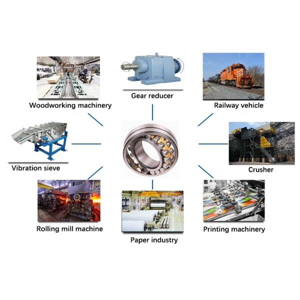 Original 55x100x25mm Japan 22211 CC W33 Spherical Roller Bearing