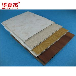 China Wooden Laminated Pvc Panels To Decorate Interior Wall And Roof on sale