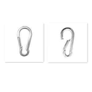304 Stainless Steel Carabiner Clip Flag Accessories Hardware
