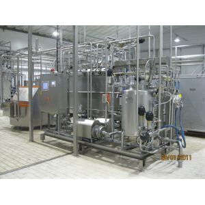 High Speed UHT Milk Production Line Large Milk Processing Machine ISO Approve