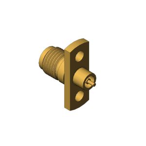 2.92mm Female Jack Millimeter Wave RF Bulkhead Connector