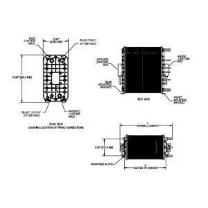 IONPURE CEDI Module IP-LXM18Z-5 edi module Dissolved organic matter Minimum Flow