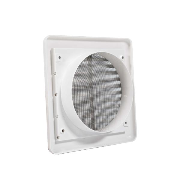Buy 150MM ABS Plastic Home Exhaust Fan with Ceiling Mount Outlet Inlet Air Duct Grille at wholesale prices