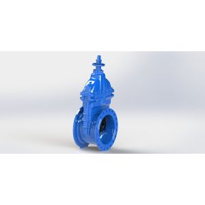 Quality EPDM Soft Sealing Handwheel Non Rising Stem Gate Valve for sale