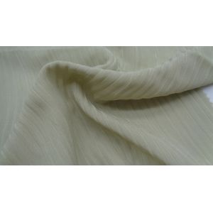 Crepe Soft Breathable Dyed Stripe Chiffon Blouse Fabric 100% Polyester 108G