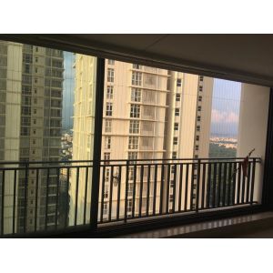 316 Wire Nylon Coating2.0mm Balcony Invisible Grille CombinationSecurity