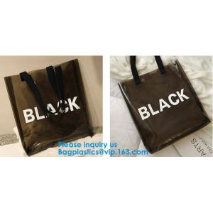 Custom Fashion New Design Women Hologram Handbag Jelly Pvc Clear Shoulder Bag