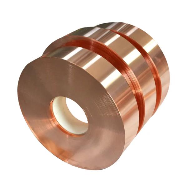 Buy Rounded Smooth Copper Strip Roll ASTM 10mm Copper Strip at wholesale prices