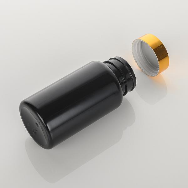 Provide PET Pharmaceutical Green Pill Tablet Packaging Bottle Container for Clear Frosted Plastic Vitamin Capsule Bottle