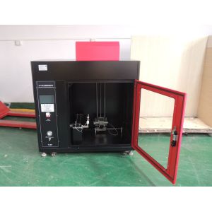 Foam Plastics Horizontal and Vertical Flammability Tester with MCU Control