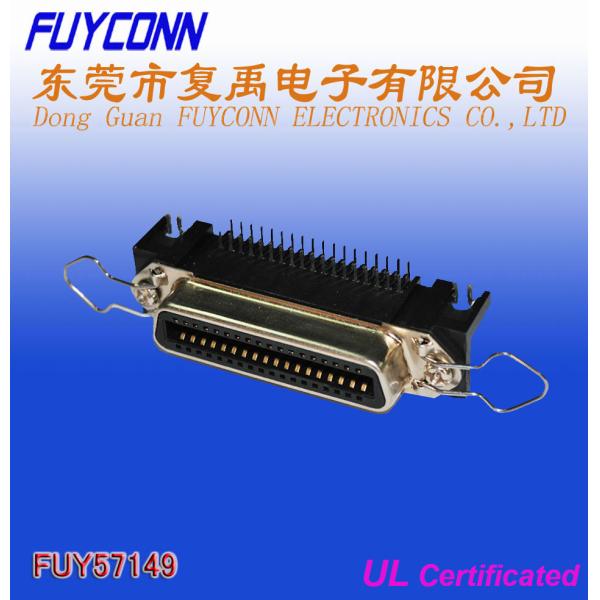 DDK 24 Pin Centronic Connector PCB Right Angle Female Type