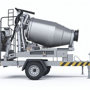 China 8Mpa  HBT5008K 82kW Trailer Mounted Concrete Pump on sale