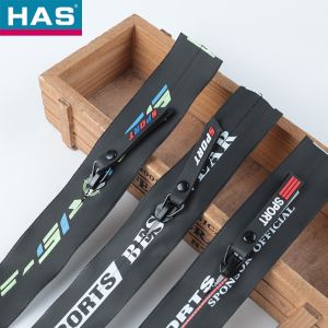 Quality Smooth Teeth Waterproof Nylon TPU Zipper Tape Color Customers' Color Sample For Clothing for sale