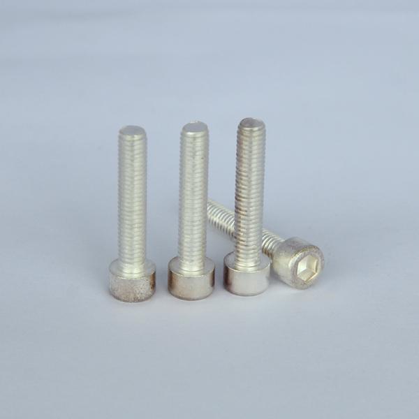 Silver-plated Stainless Steel Screws Non-standard Custom Stainless Steel Screws Silver-plated Stainless Steel Mechanical Screw Silver-plated Stainless Steel