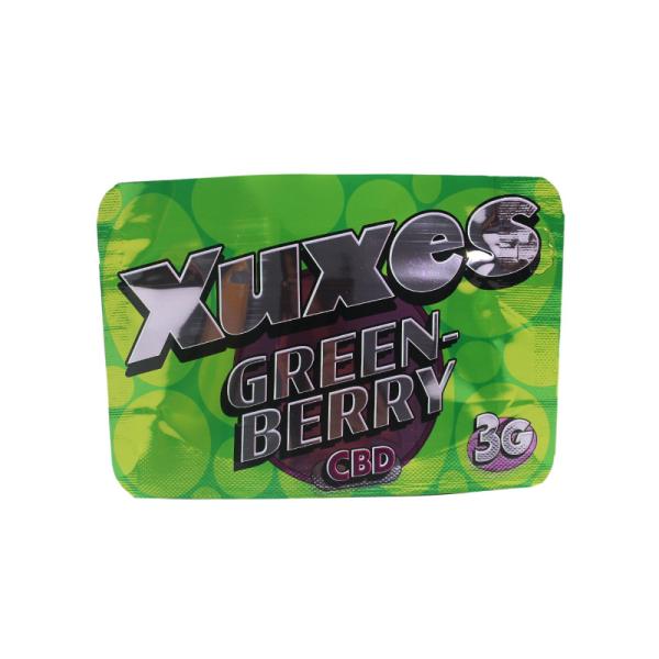 Buy Customized 14g Holographic Zipper Pouch Gravure Printing at wholesale prices