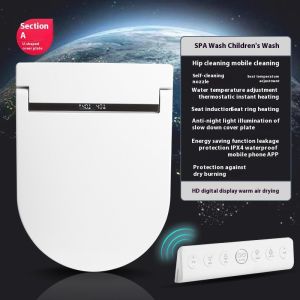 Morden PP Smart Toilet Bidet Seat Instant Heated Waterproof