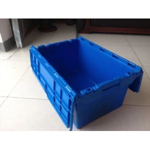 Foldable plastic crates folding storage transparent box