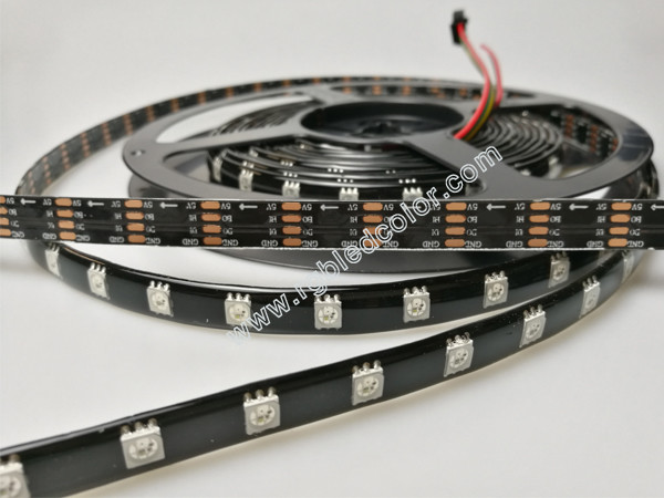 WS2812B WS2813B digital led strip with the capacitance and resistance packaged