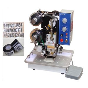 Quality Hot Stamping Plastic Bottle Batch Coding Machine With Date Printing for sale