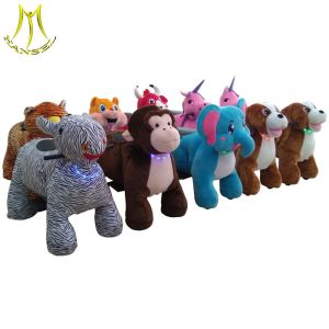 Quality Hansel electronic motorized stuffed animal ride electric in Guangzhou for sale