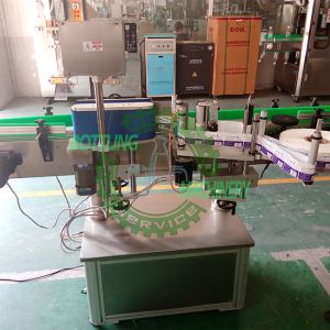 Automatic With Code Printer Self-Adhesive Round Bottle Labeling Machine