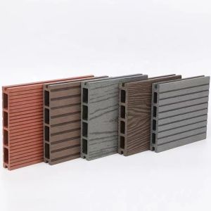 Wpc Synthetic Landscape Timber Plastic Outdoor Decking Boards Fireproof