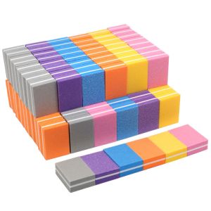 Mini Sponge Nail Care Tools / Nail Buffer Block Double Sided Size 3.5 * 2.5 * 1