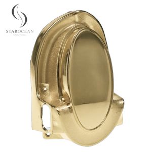 Light Gold Plating Coffin Ornament Casket Corner And Heavy Duty Resistance
