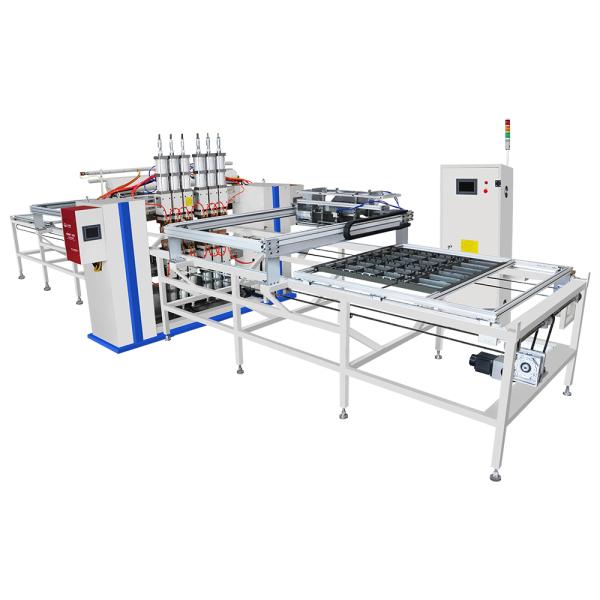 Buy Hwashi Automatic Multi Point Refrigerating Condenser Wire Mesh Spot Welding Machine Low Carbon Steel Wire Mesh Welding at wholesale prices