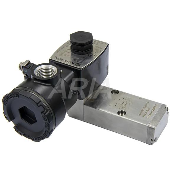 Buy High Pressure Stainless Steel Norgren Solenoid Valve for Heavy Duty Industrial Air Control at 2.5-8 Bar at wholesale prices