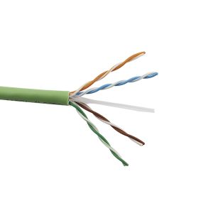 PVC Jacket 4 Pairs Unshield CM CMR Cat6 UTP Cable