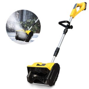 Compact Electric Snow Shovel Cordless Rechargeable Blower Easy to Use for Family