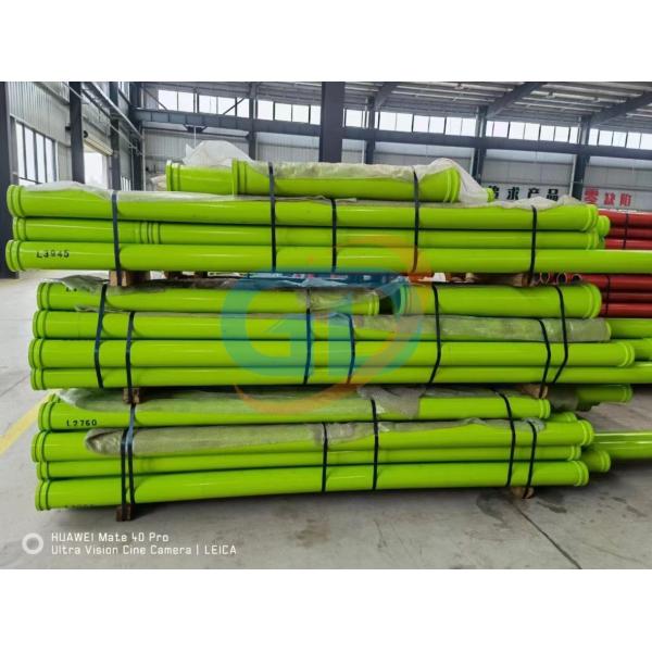 7.5mm Concrete Pump Delivery Pipe Twin Wall Putzmeister Schwing Cifa