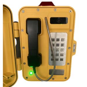 HighWay Road Side Voip Industrial Sip Phone With Camera Weatherproof