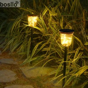 UKCA Solar Garden Lamps Decorative Waterproof Monocrystalline Silicon