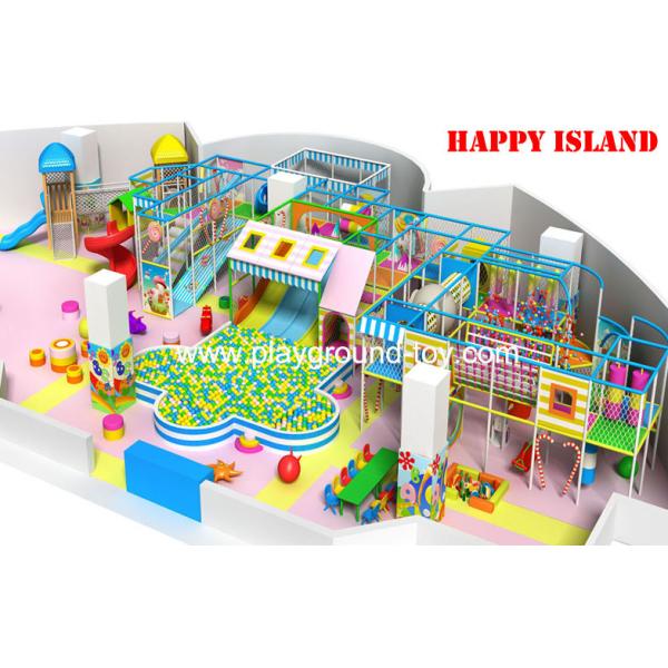Buy Playful Large Indoor Playground Equipment For Kids Around 2 ~ 15 Years Old With EU Standard at wholesale prices