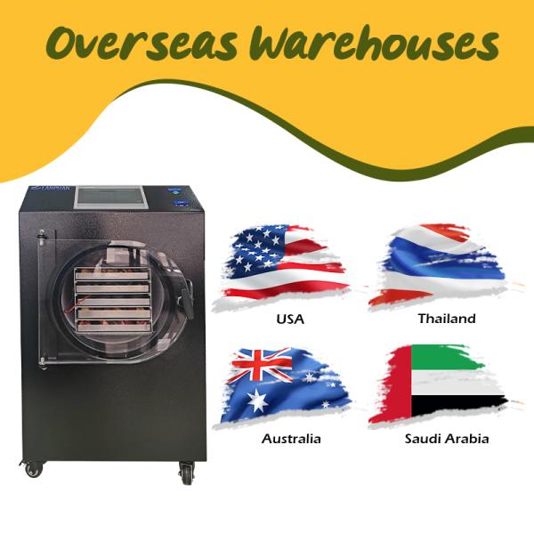 Buy 6kg 10kg 20kg Fruit Liofilizador Small Vacuum Freeze Drying Equipment Home Food Freeze Dryer at wholesale prices