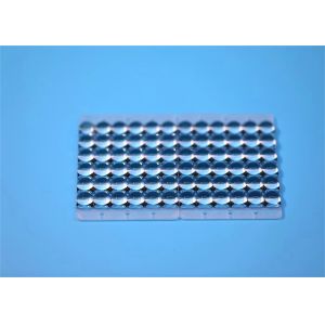 Design / Custom Made OEM / ODM 6x6 Colorless PMMA Plastic Lens Array 58x48x6 AR