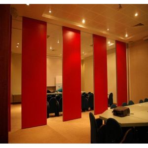 Automatic Movable Vertical Folding Partition Walls For Office / Meeting Room
