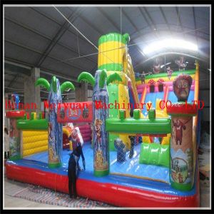 Latest & Durable Customzied PVC inflatable bouncer slide