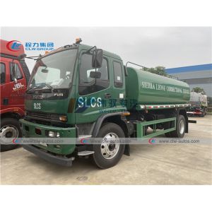 ISUZU 14000L Water Sprinkler Truck With Q235 Carbon Steel Tank