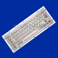 Buy NEMA4 High Vandal-Proof Industrial Mini Metal Keyboard For Kiosk Applications at wholesale prices