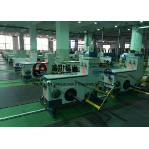 Sky Blue Copper Cable Twisting Machine , Double Twist Bunching Machinery