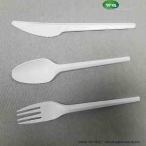 6" Cpla Biodegradable Heavyweight Cutlery Sets - Disposable Cutlery - Compostabl