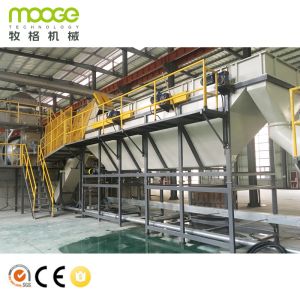 Dewatering Plastic Film Recycling Machine HDPE Washing Line 5000KG/H