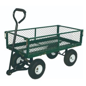Quality Portable Heavy Duty Garden Yard Trolley Wagon Cart for Qingdao Loading and Unloading for sale