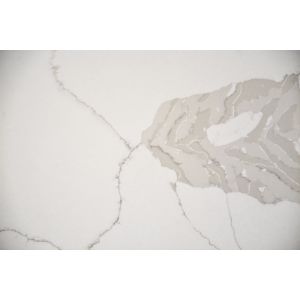 Calacatta White Quartz Stone Solid Surface 25mm Thickness Kitchen countertops