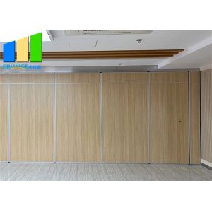 Ballroom Fireproof Board Acoustic Mobile Partition Sliding Walls
