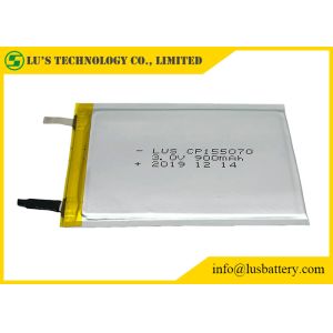 3v Cp155070 900mah Disposable Limno2 Battery For PCB Board